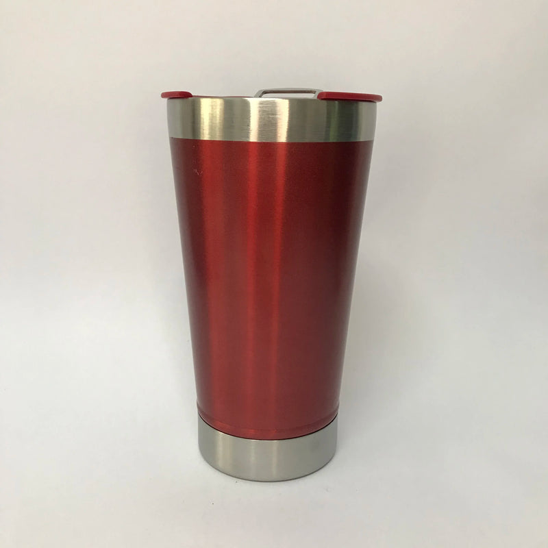Copo Térmico de 473 ml com LÂMPADA e Abridor de Inox para Bebidas Quentes e Frias.