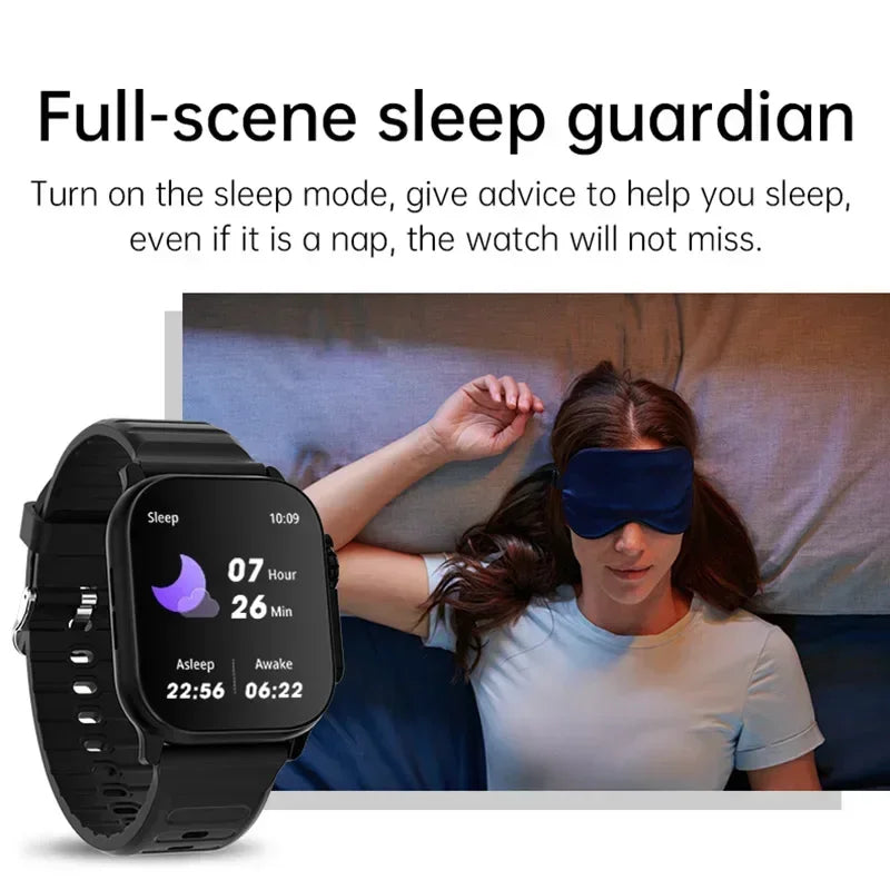 Smartwatch T900 U2 49mm com NFC, GPS, Bluetooth e Carregamento Sem Fio